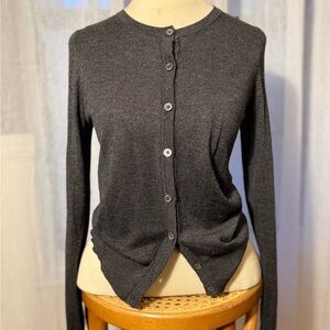 41 Hawthorn Dark Gray Knit Cardigan